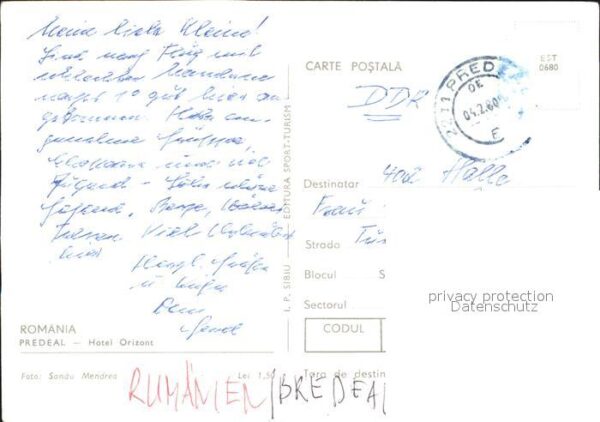 Rumaenien Predeal Hotel Orizont – Bild 2