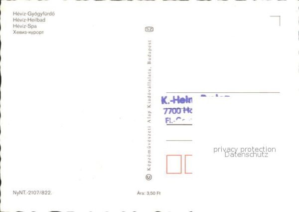 Heviz Thermalbad – Bild 2