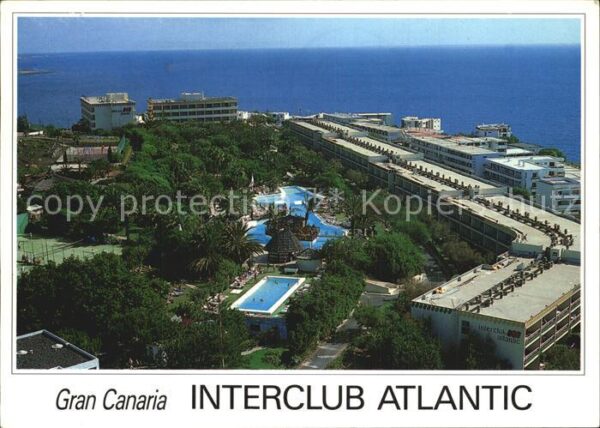 Gran Canaria Fliegeraufnahme Interclub Atlantik Hote