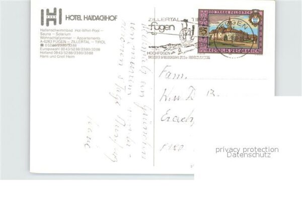 Fuegen Hotel Haidachhof – Bild 2