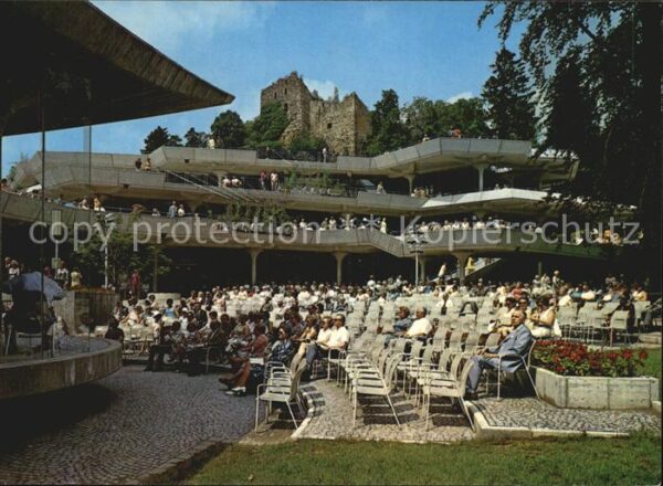 Badenweiler Kurmittelhaus Kurkonzert Burgruine