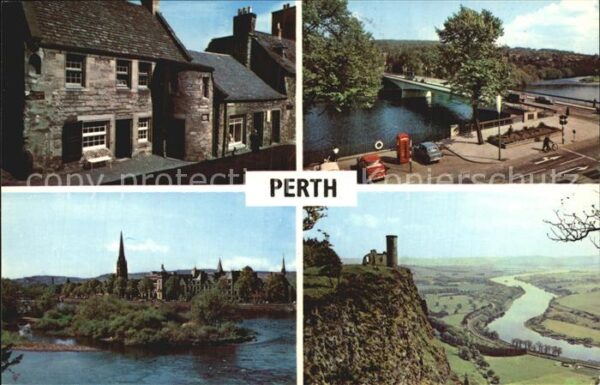 Perth Schottland Fair Maids House Queens Bridge Bridgend