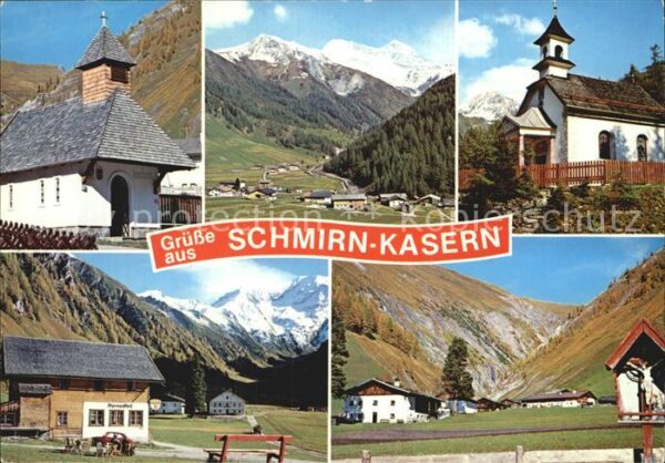 Kasern Salzburg Kapelle Schmirn mit Olperer Kalte Herbe