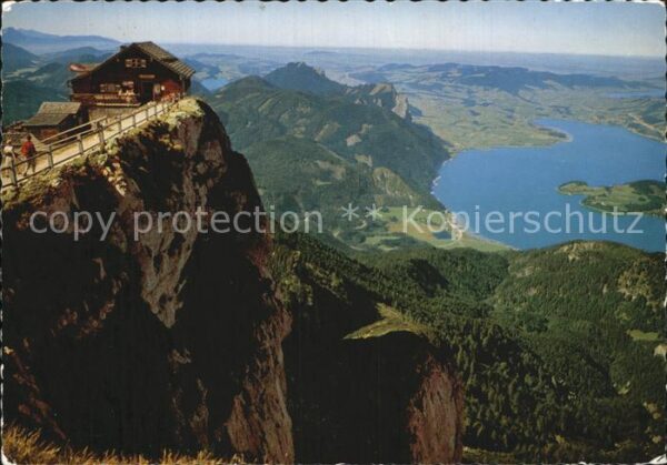 Schafberg Attersee Himmelspfort Hütte Mondsee Zellersee Fu