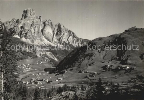 Val Badia Corvara Sass Songher