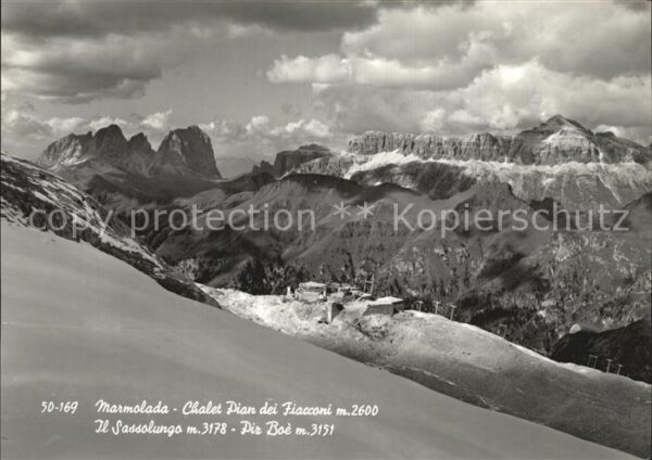 Marmolada Chalet Pian dei Fiacconi