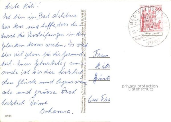 Bad Waldsee Barock Kirche Rathaus Turm Schloss See – Bild 2