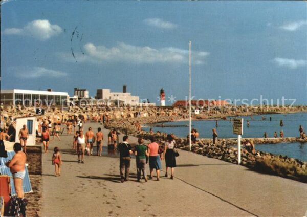 Buesum Nordseebad Südstrandpromenade