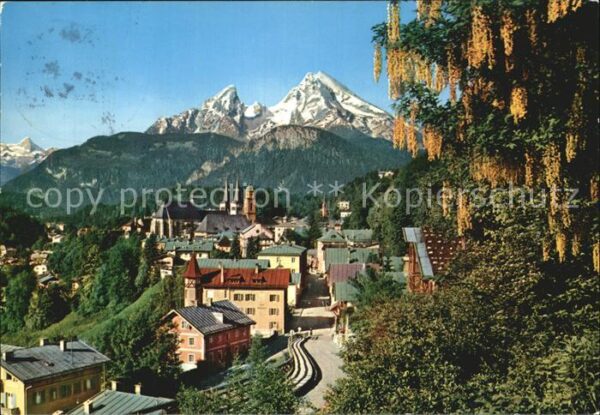 Berchtesgaden mit Watzmann