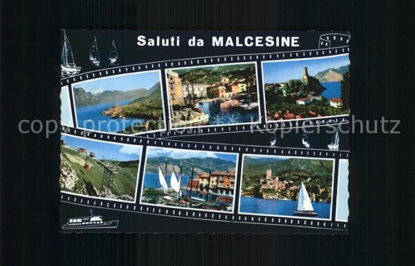 Malcesine Lago di Garda Teilansichten