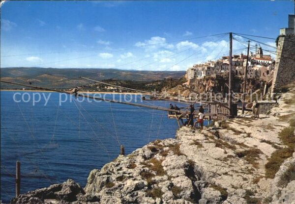 Vieste Foggia Trabucco del Trione e Citta Vecchia