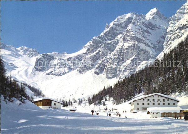 Stubaital Schlickeralm mit Hohen Burgstall und Sc