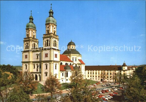 Kempten Allgaeu Basilika St Lorenz mit fürstäbtl Reside