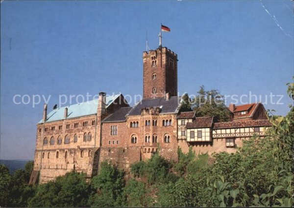 Eisenach Thueringen Die Wartburg