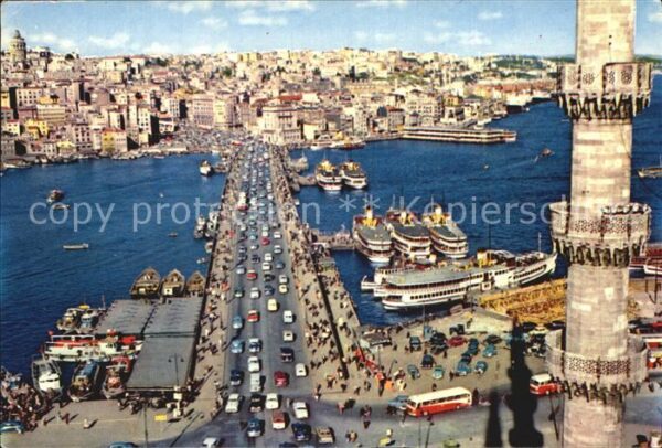 Istanbul Constantinopel Galata Brücke