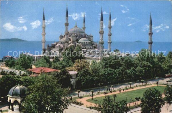 Istanbul Constantinopel Blaue Moschee