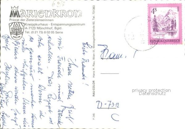 Moenchhof Burgenland Marienkron Priorat der Zisterzienserinn – Bild 2