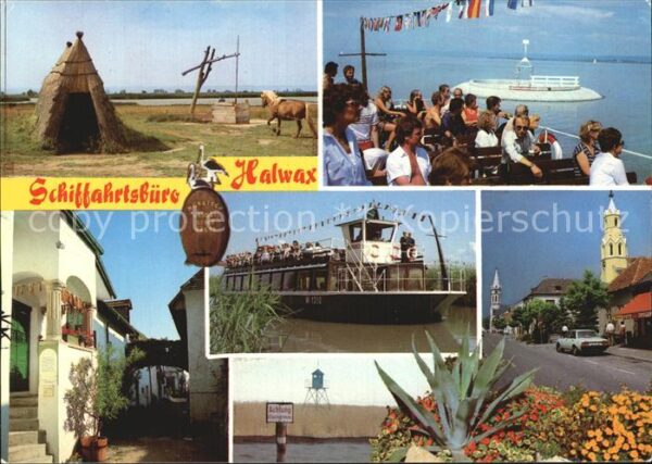 Moerbisch See Schiffahrtsbüro Halwax Pusztafahrten mi