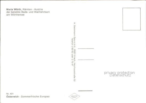 Maria Woerth Woerthersee Wallfahrtskirche Fliegeraufnahme – Bild 2