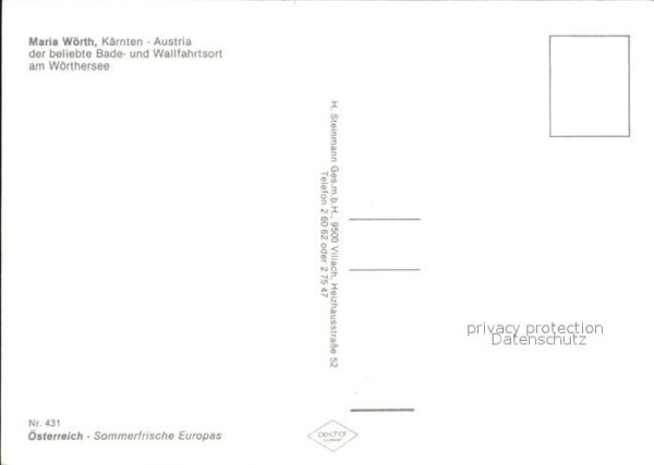 Maria Woerth Woerthersee Wallfahrtskirche Fliegeraufnahme – Bild 2