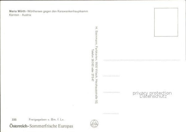 Maria Woerth Woerthersee Wallfahrtskirche Karawanken Fliegeraufn – Bild 2