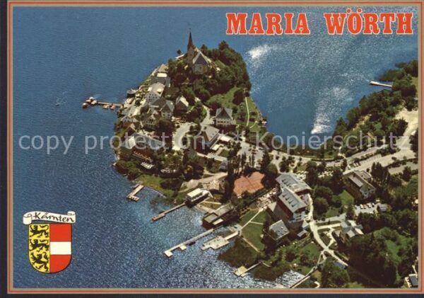 Maria Woerth Woerthersee Wallfahrtskirche Rosenkapelle Fliegerau