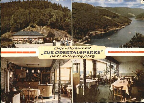 Bad Lauterberg Cafe Restaurant Zur Odertalsperre Theke