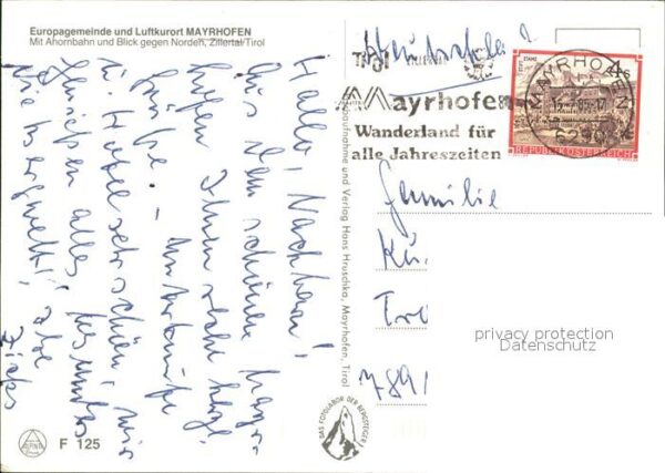 Mayrhofen Zillertal mit Ahornbahn – Bild 2