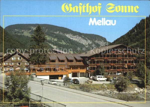Mellau Vorarlberg Gasthof Sonne