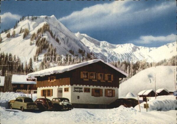 Baad Mittelberg Kleinwalsertal Alpengasthof Noris Hütte