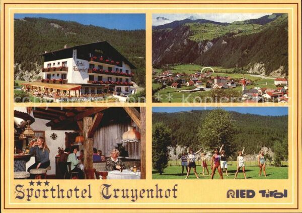 Ried Tirol Sporthotel Truyenhof Gastraum Fitness P