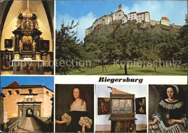 Riegersburg Burgkapelle Inneres Torbau Hausorgel