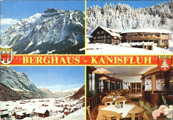 Schnepfau Vorarlberg Berghaus Kanisfluh Schnepfegg Gastraum