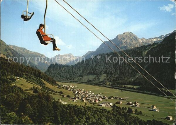 Schoppernau Vorarlberg Bregenzerwald Diedamskopflieft Mohnenfl