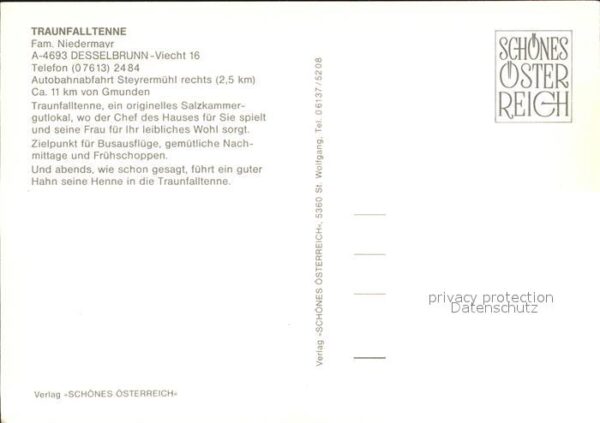 Desselbrunn Traunfalltenne Gasträume Ziehharmonikas – Bild 2