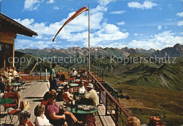 Diedamskopf Gipfelrestaurant Terrasse