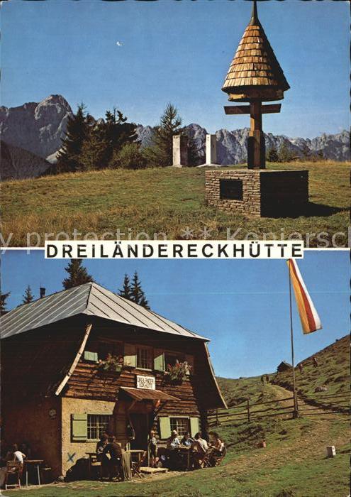 Arnoldstein Dreiländereckhütte Seitschacheralm