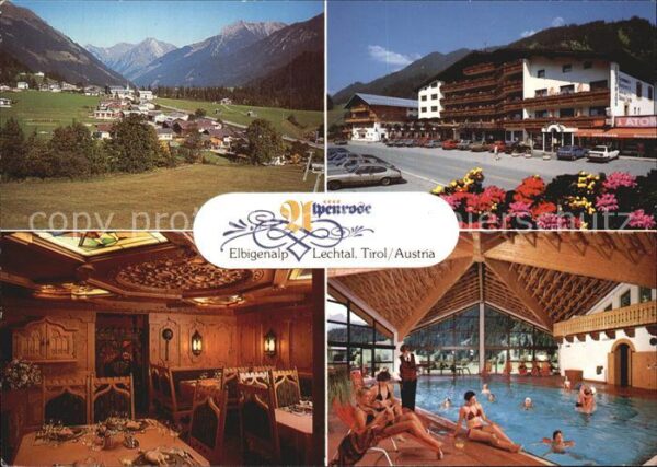 Elbigenalp Panorama Sporthotel Alpenrose Gaststube