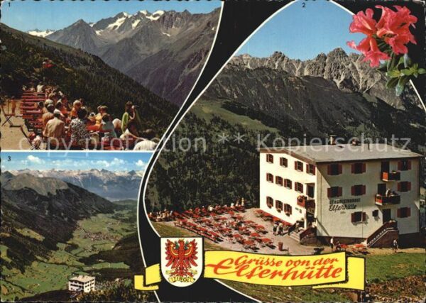 Neustift Stubaital Tirol Elferhütte Panoramablick Terrasse Kalkk
