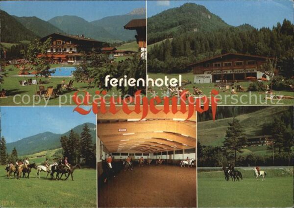 Erpfendorf Ferienhotel Lärchenhof Schwimmbad Reite