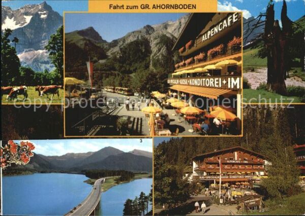 Eng Hinterriss Tirol Alpengasthof und Cafe Eng Gr Ahornboden