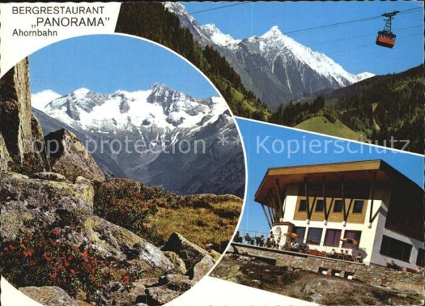 Zillertal Tirol Bergrestaurant Panorama Ahornbahn Filze