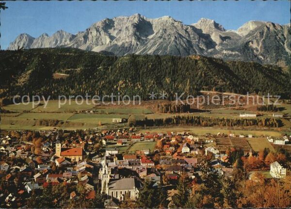 Schladming Obersteiermark Dachsteingebirge Fliegeraufnahme