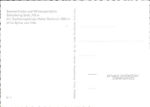 Schladming Obersteiermark Dachsteingebirge Fliegeraufnahme – Bild 2