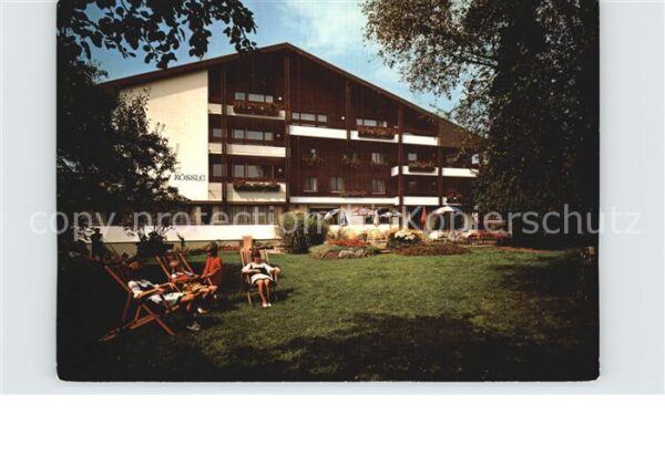 Roethis Gasthof Rössle Garten