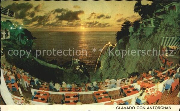 Acapulco Clavado con Antorchas La Perla night cl