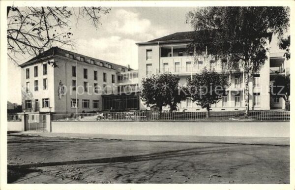 Bad Muenster Stein Ebernburg Sanatorium