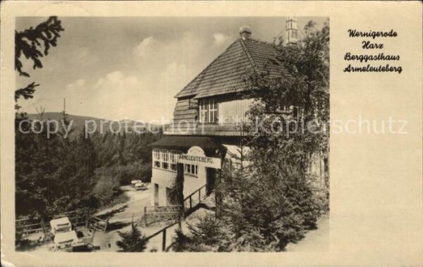 Wernigerode Harz Berggasthaus Armeleuteberg