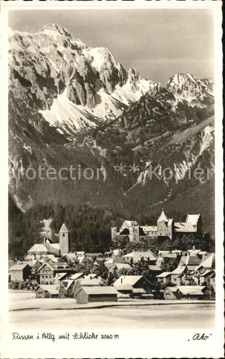 Fuessen Allgaeu Schlicke