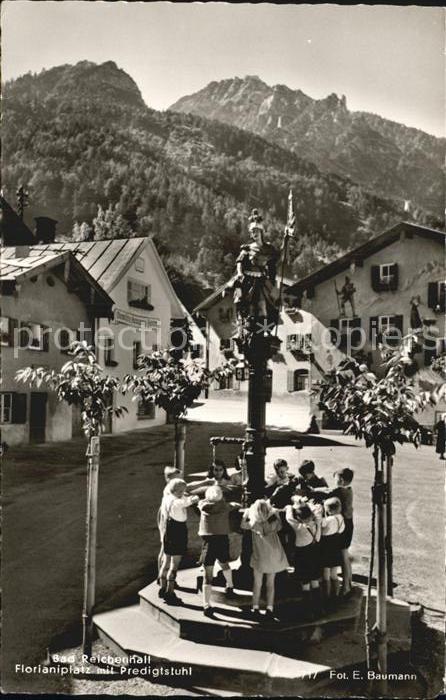 Bad Reichenhall Florianiplatz Predigstuhl